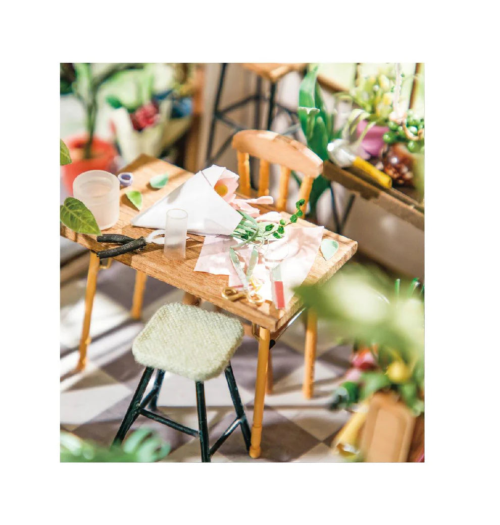 Emily's Flower Shop DIY Miniature House Kit