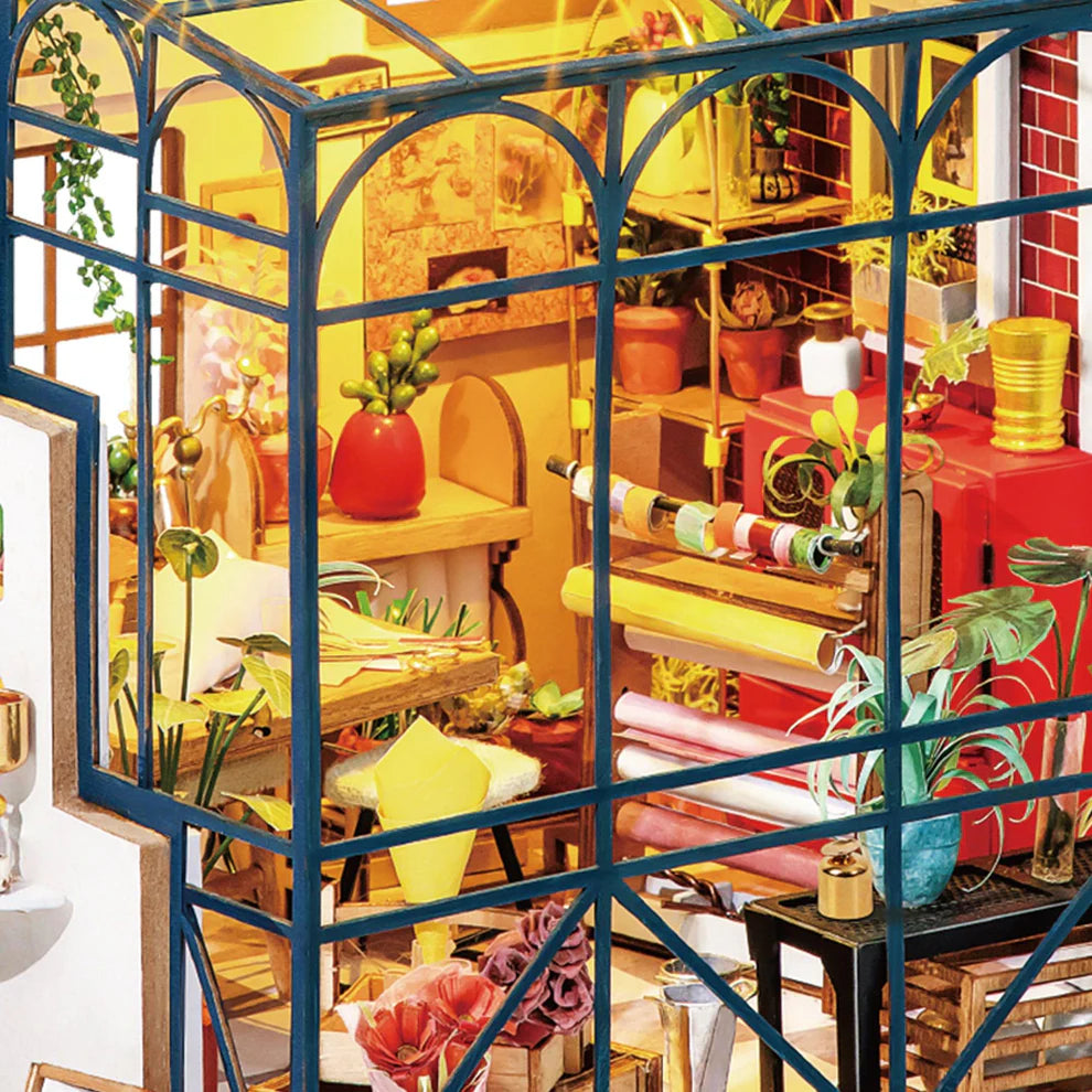 Emily's Flower Shop DIY Miniature House Kit