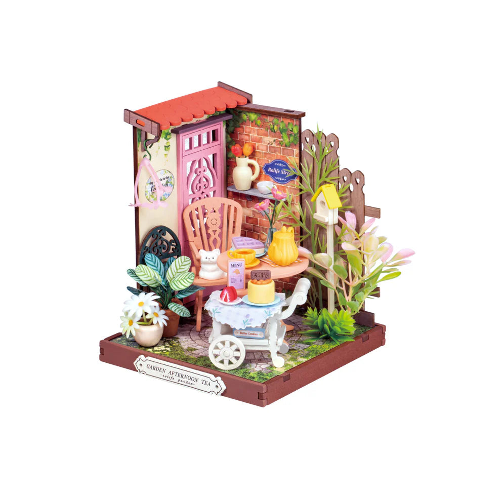 Fancy Tea Yard DIY Miniature House Kit