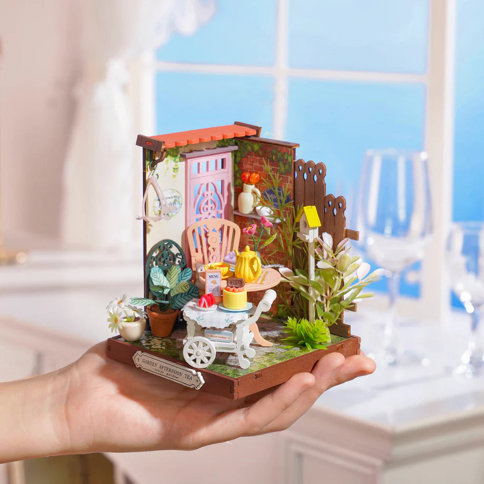 Fancy Tea Yard DIY Miniature House Kit