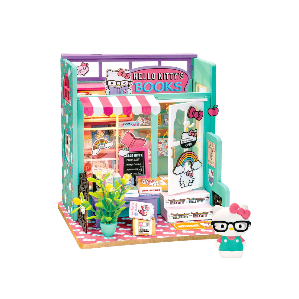 Hello Kitty® Bookstore DIY Miniature House Kit