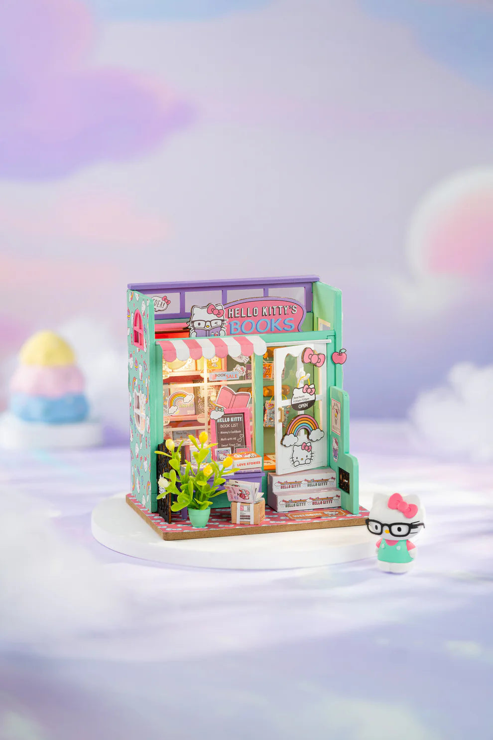 Hello Kitty® Bookstore DIY Miniature House Kit