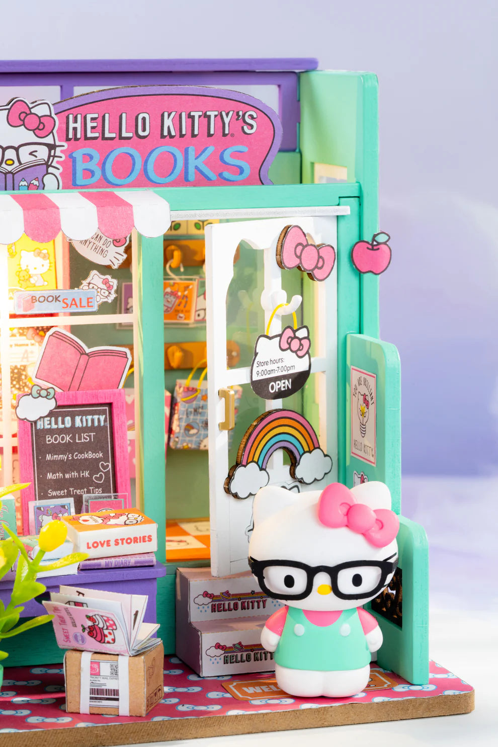 Hello Kitty® Bookstore DIY Miniature House Kit