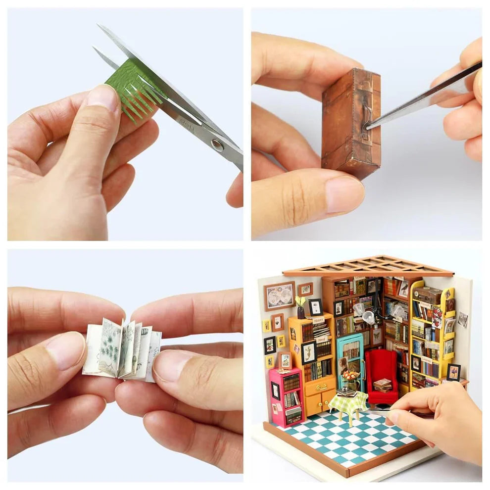 Sam's Study DIY Miniature House Kit