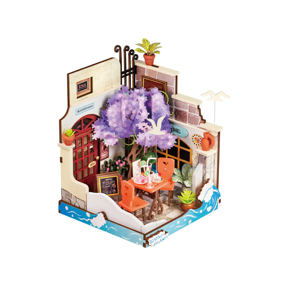 Sea Holiday Restaurant DIY Miniature House Kit