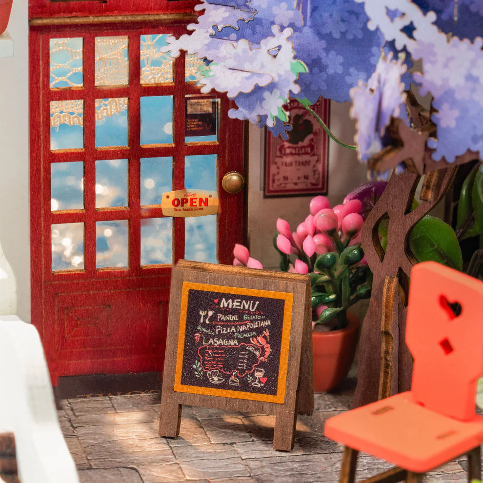 Sea Holiday Restaurant DIY Miniature House Kit