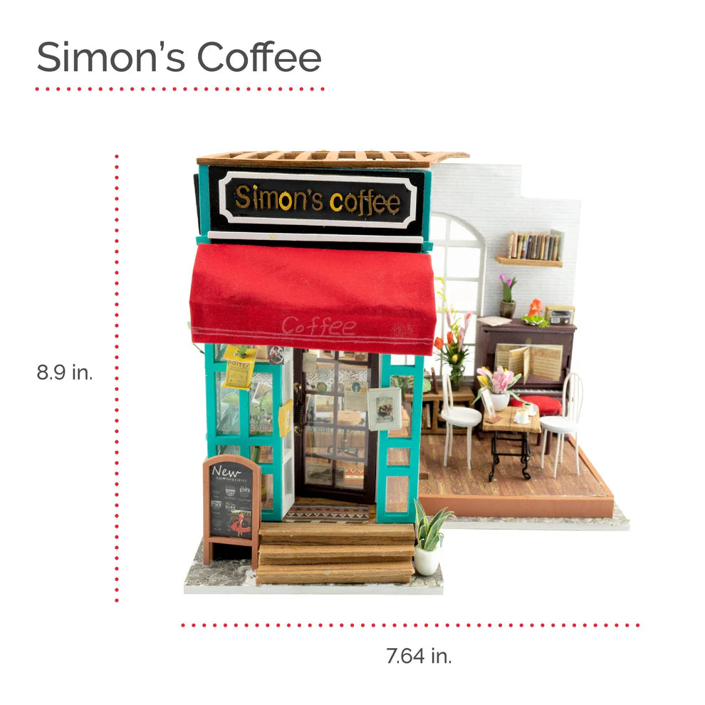 Simon's Coffee DIY Miniature House Kit
