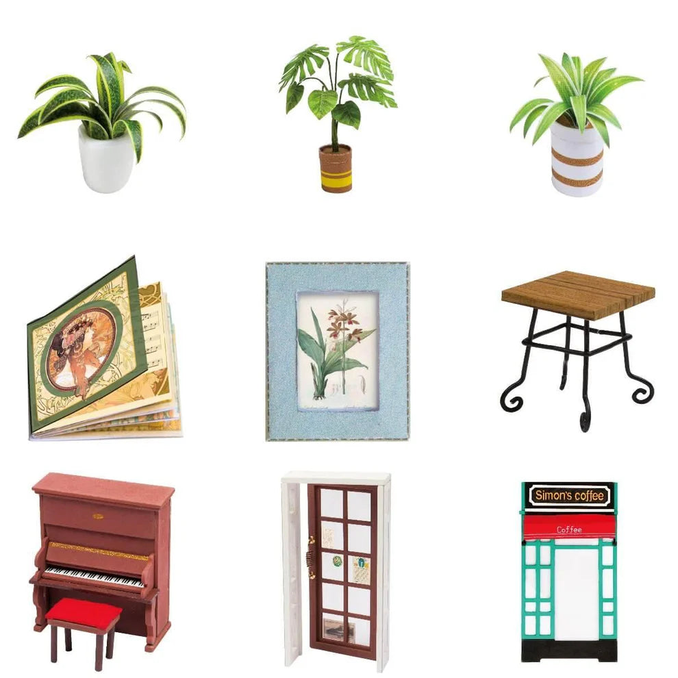 Simon's Coffee DIY Miniature House Kit