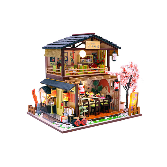 Sushi House DIY Miniature 3D House