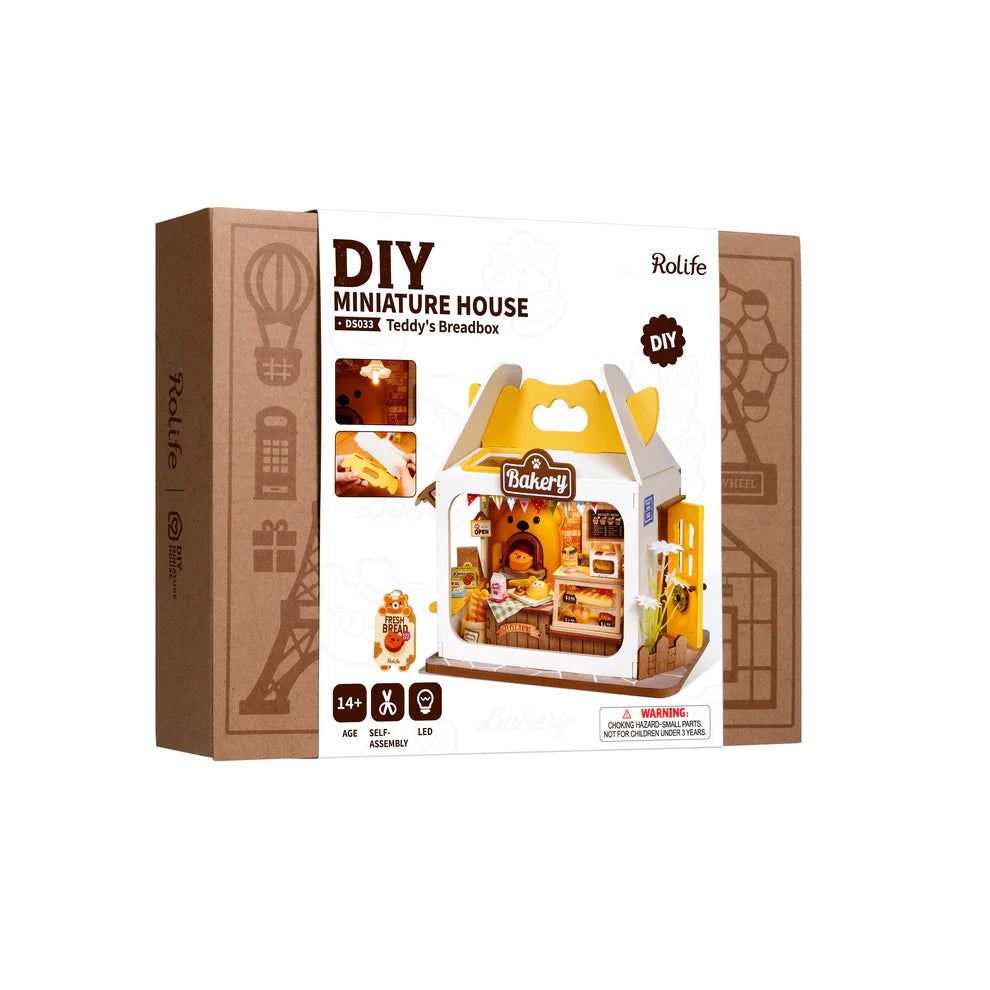 Teddy's Breadbox DIY Miniature House Kit