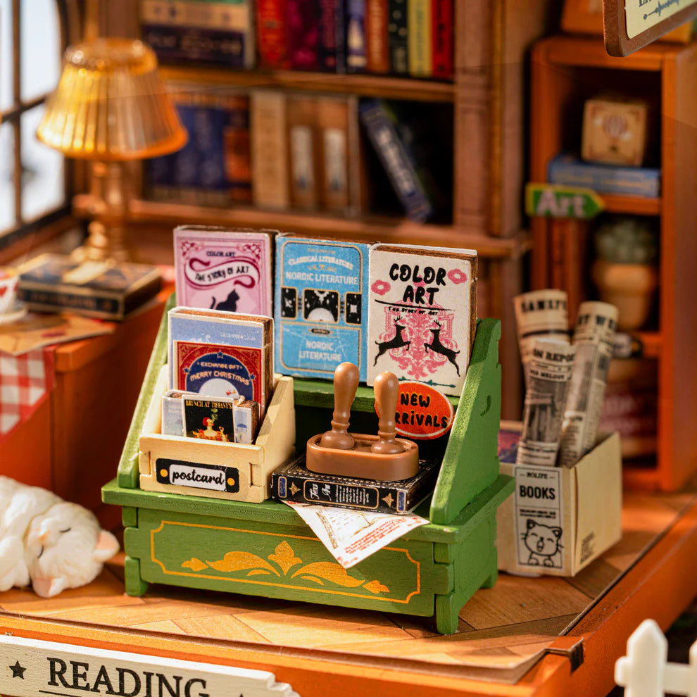 The Muse Bookshop DIY Miniature House Kit