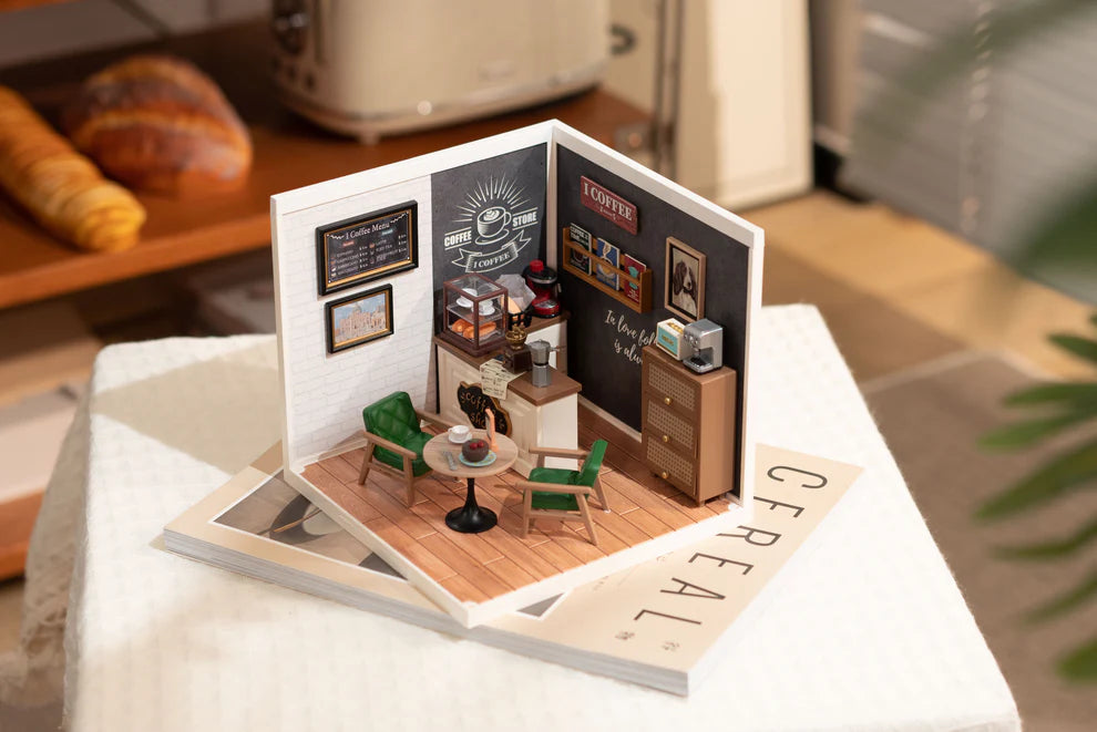 Breezy Time Cafe DIY Stackable Miniature House