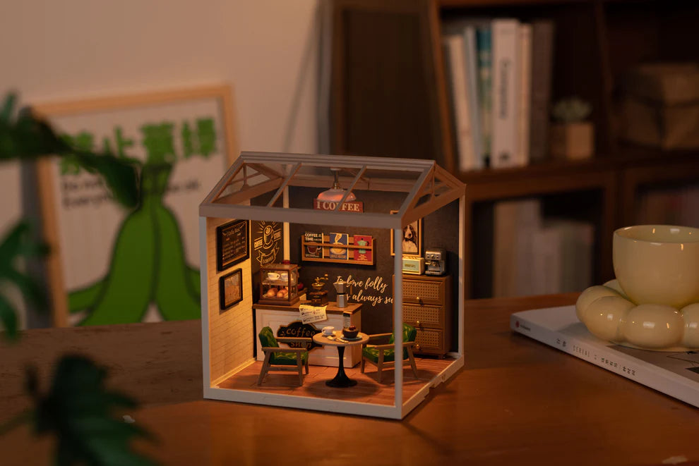 Breezy Time Cafe DIY Stackable Miniature House