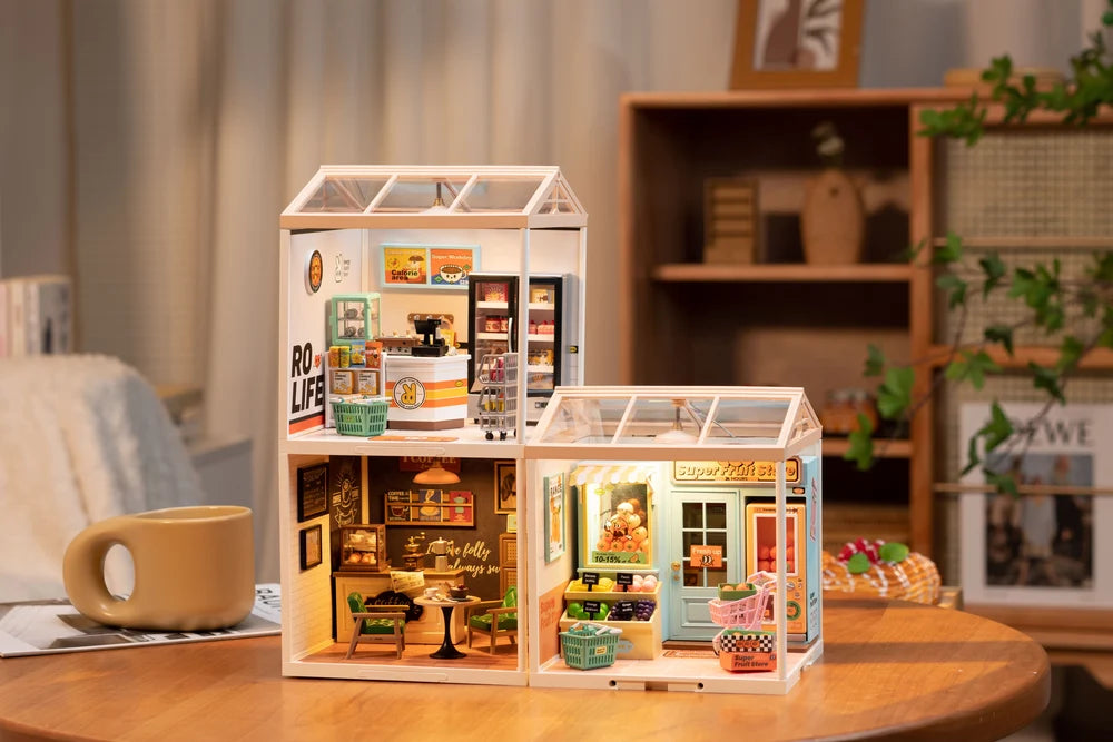 Daily VC Fruit Store DIY Stackable Miniature House
