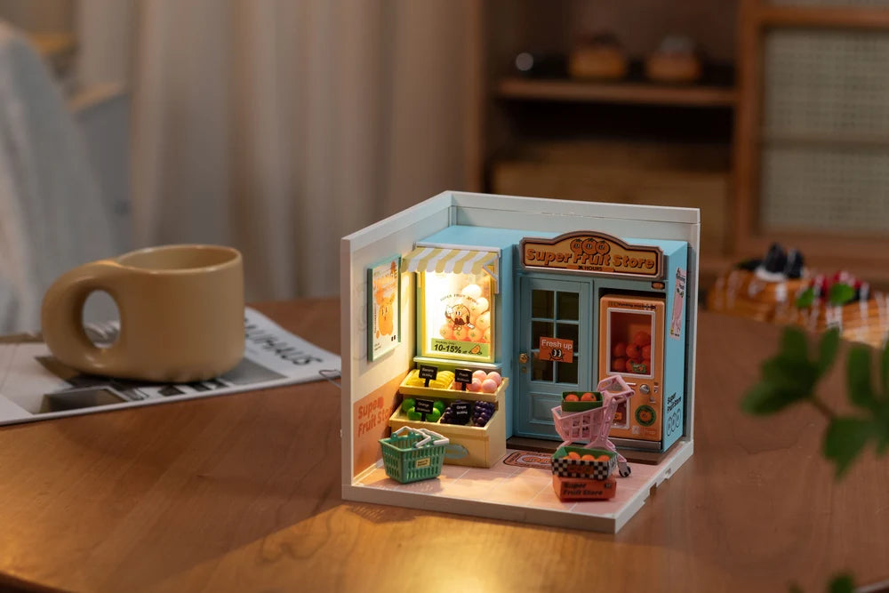 Daily VC Fruit Store DIY Stackable Miniature House