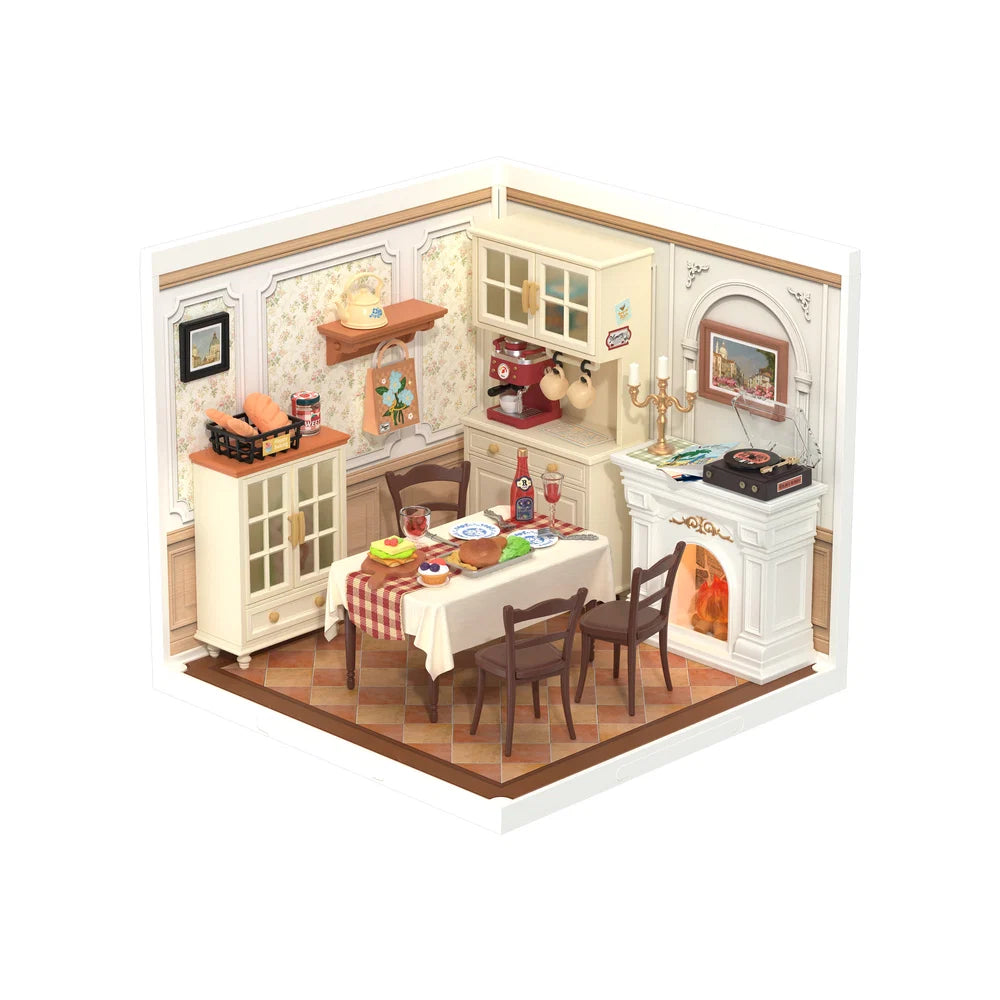 Warm Dining Room DIY Stackable Miniature House