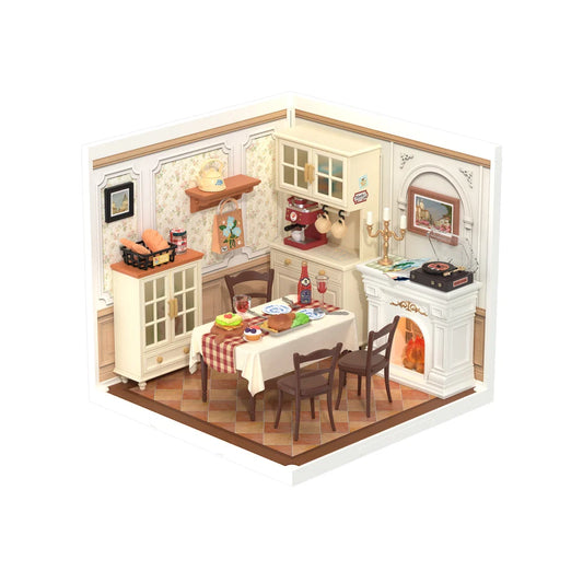 Warm Dining Room DIY Stackable Miniature House