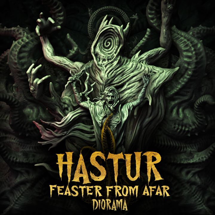 3D Printed Resin Model - The Feaster From Afar - Diorama by NSMiniatures