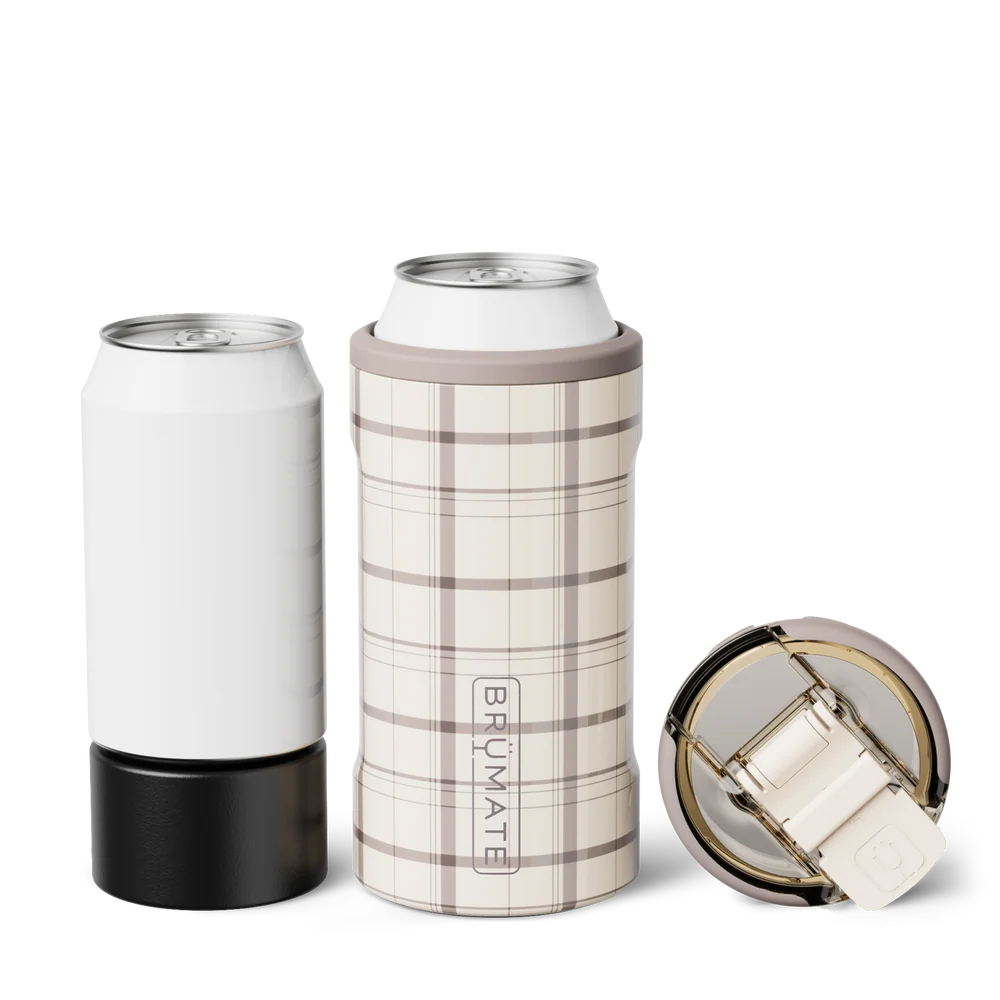 BruMate Oxford Plaid Cup Collection