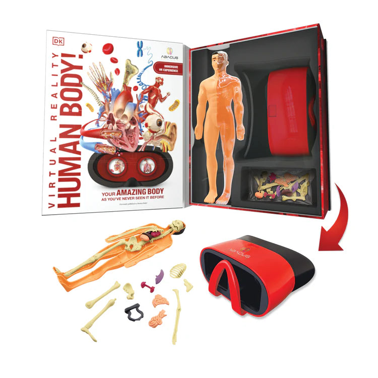 Virtual Reality Discovery Gift Set w/ DK Book- Human Body!