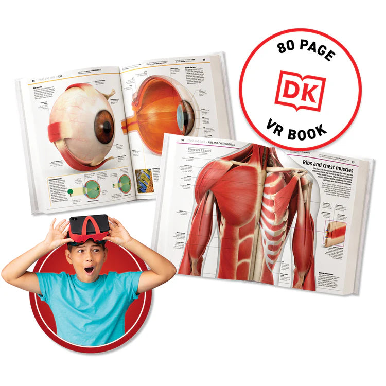 Virtual Reality Discovery Gift Set w/ DK Book- Human Body!
