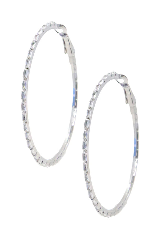 Southern Grace Hoop Earrings