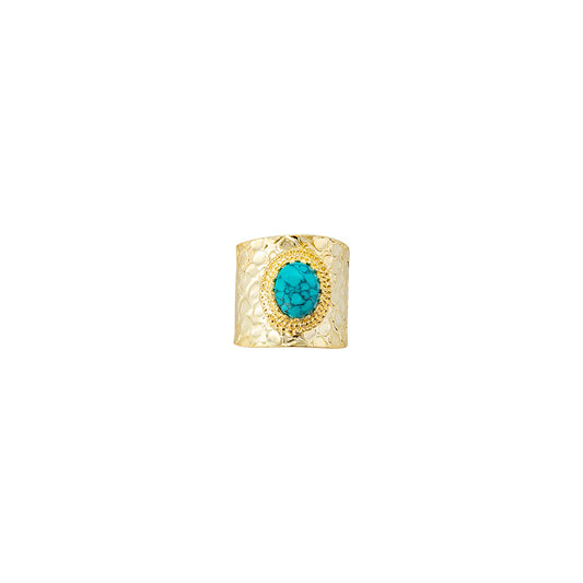 Myra Whimsome Springs Ring - Gold