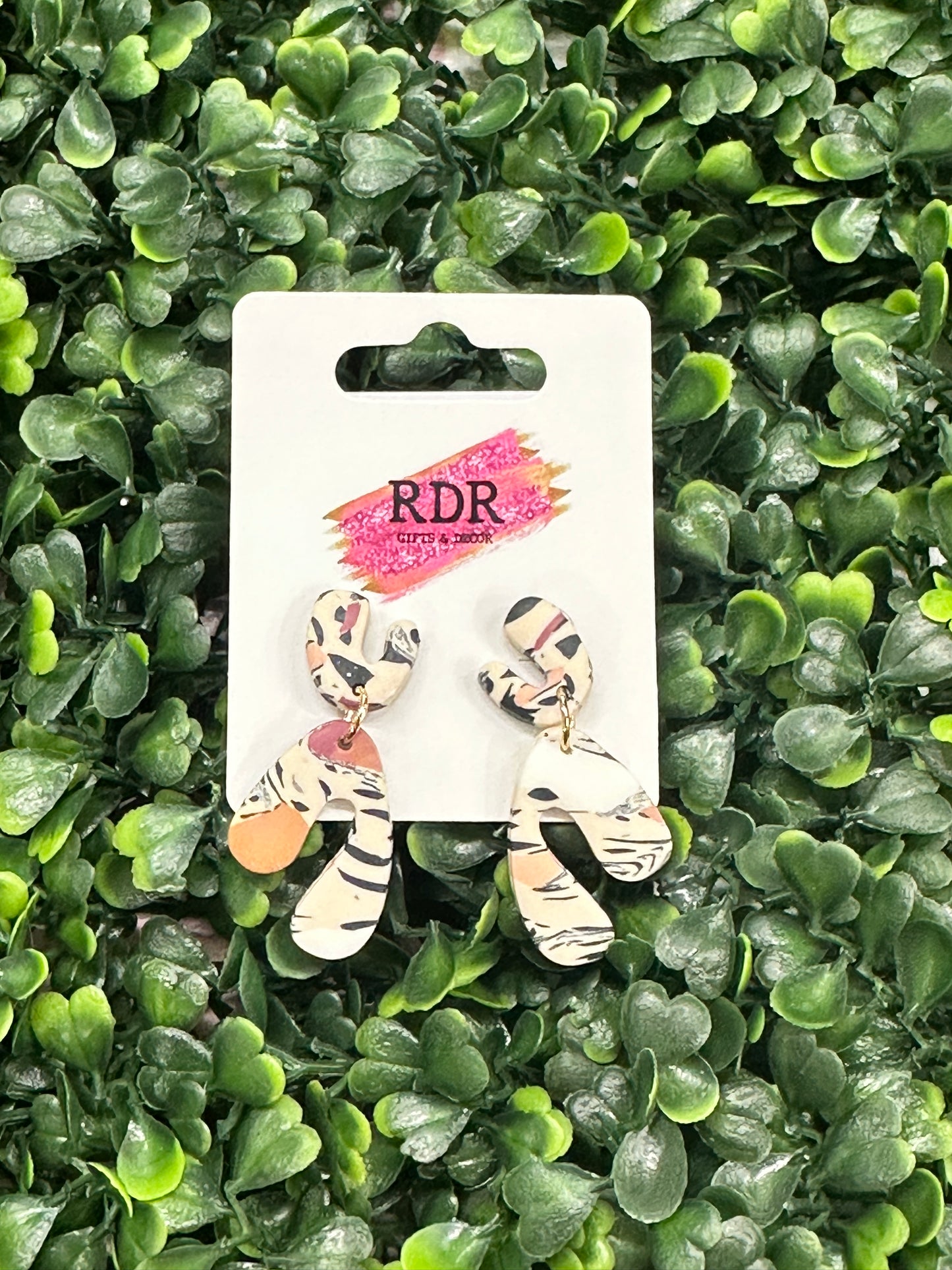 Dangle Clay Earrings