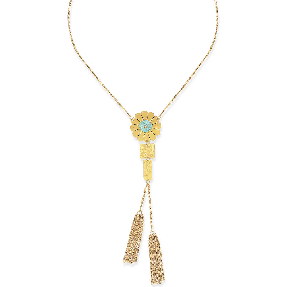 Myra Margarita Tasseled Necklace