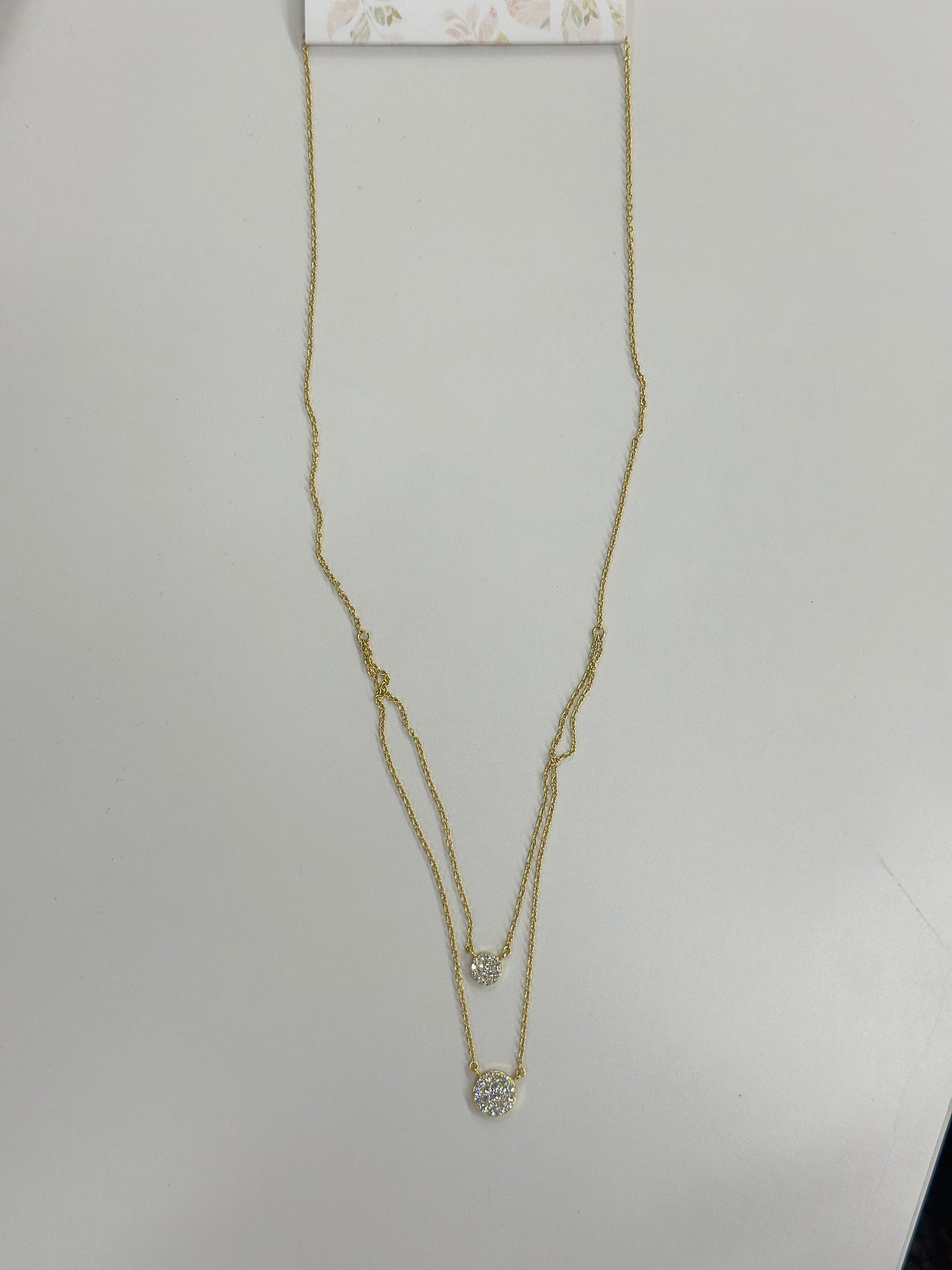 Double Layered Gold Necklace