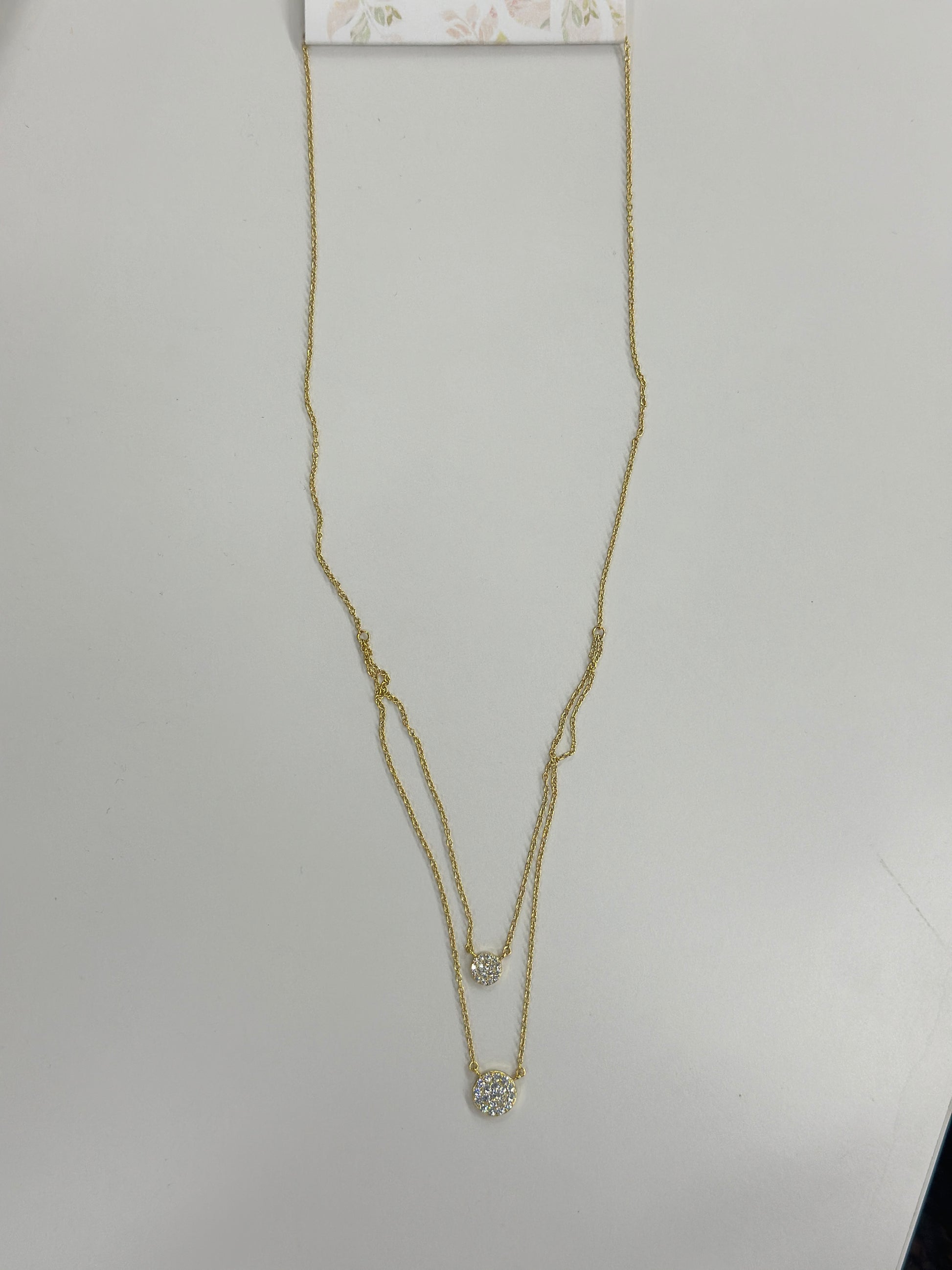 Double Layered Gold Necklace