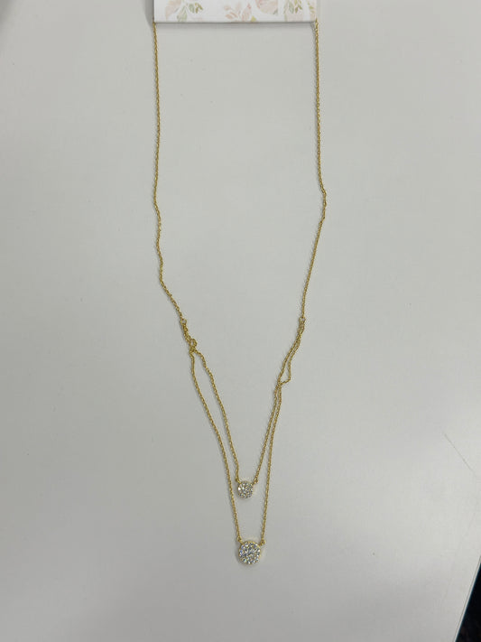 Double Layered Gold Necklace