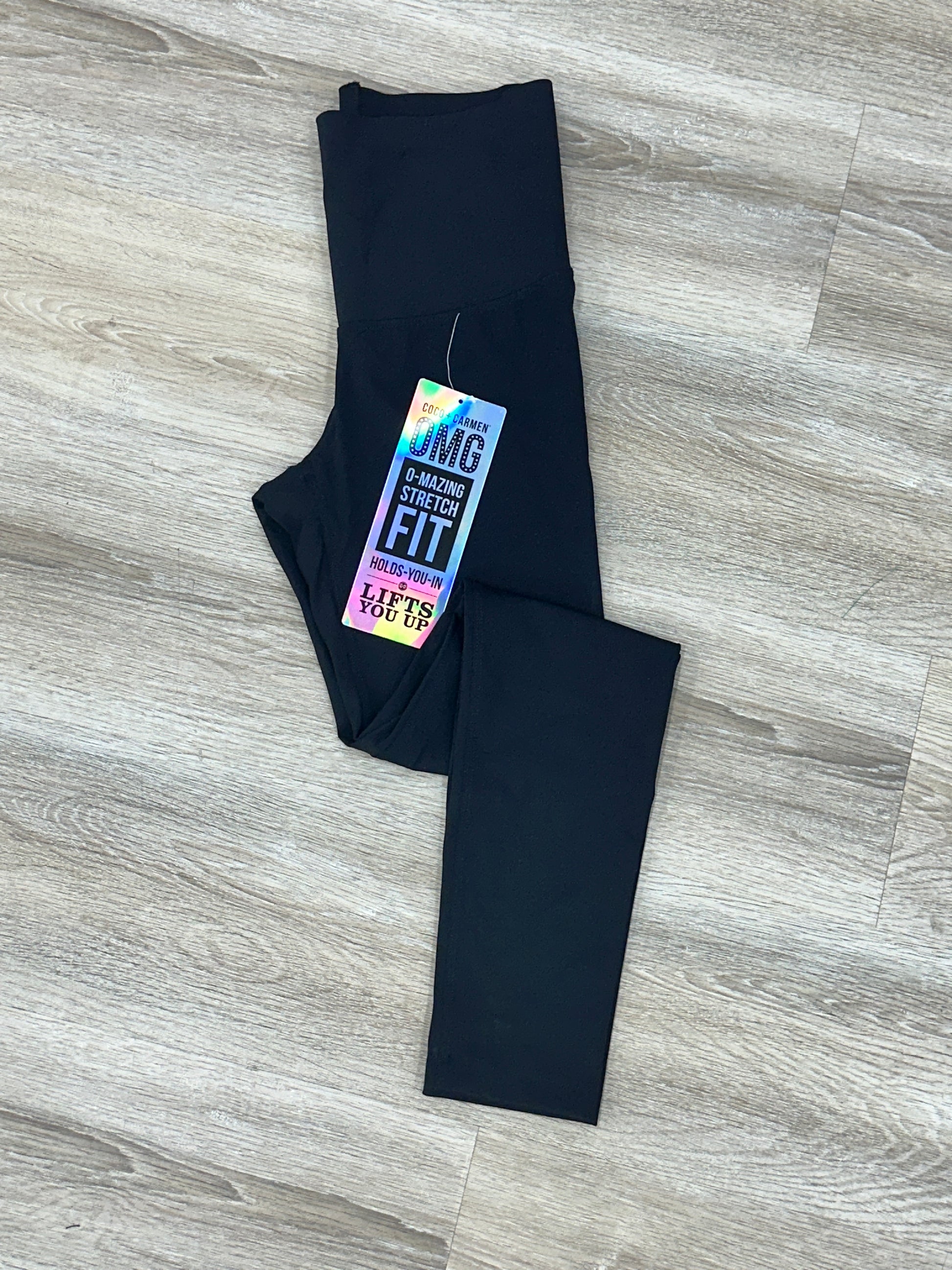 Coco + Carmen Black Leggings