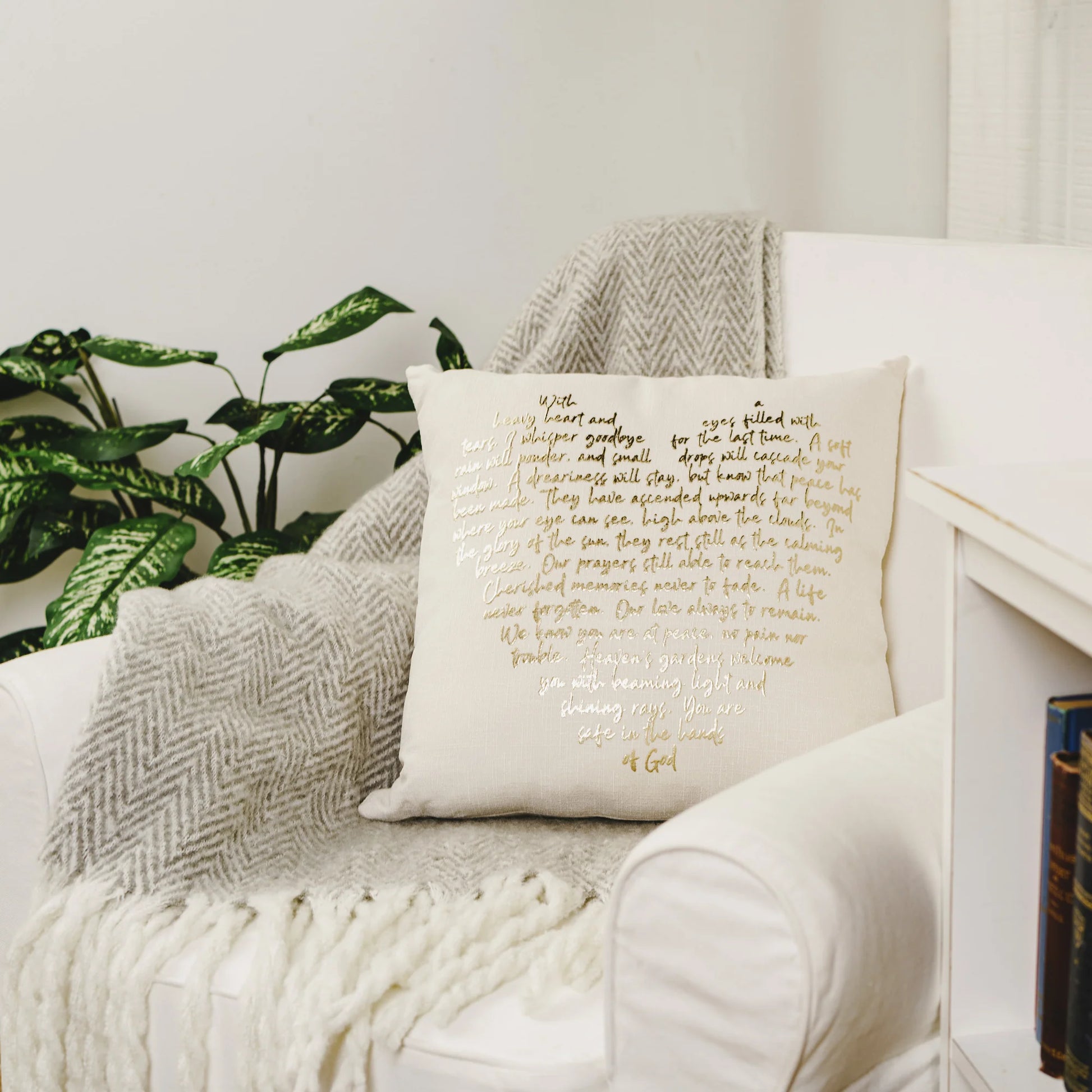 In God's Hands Pillow