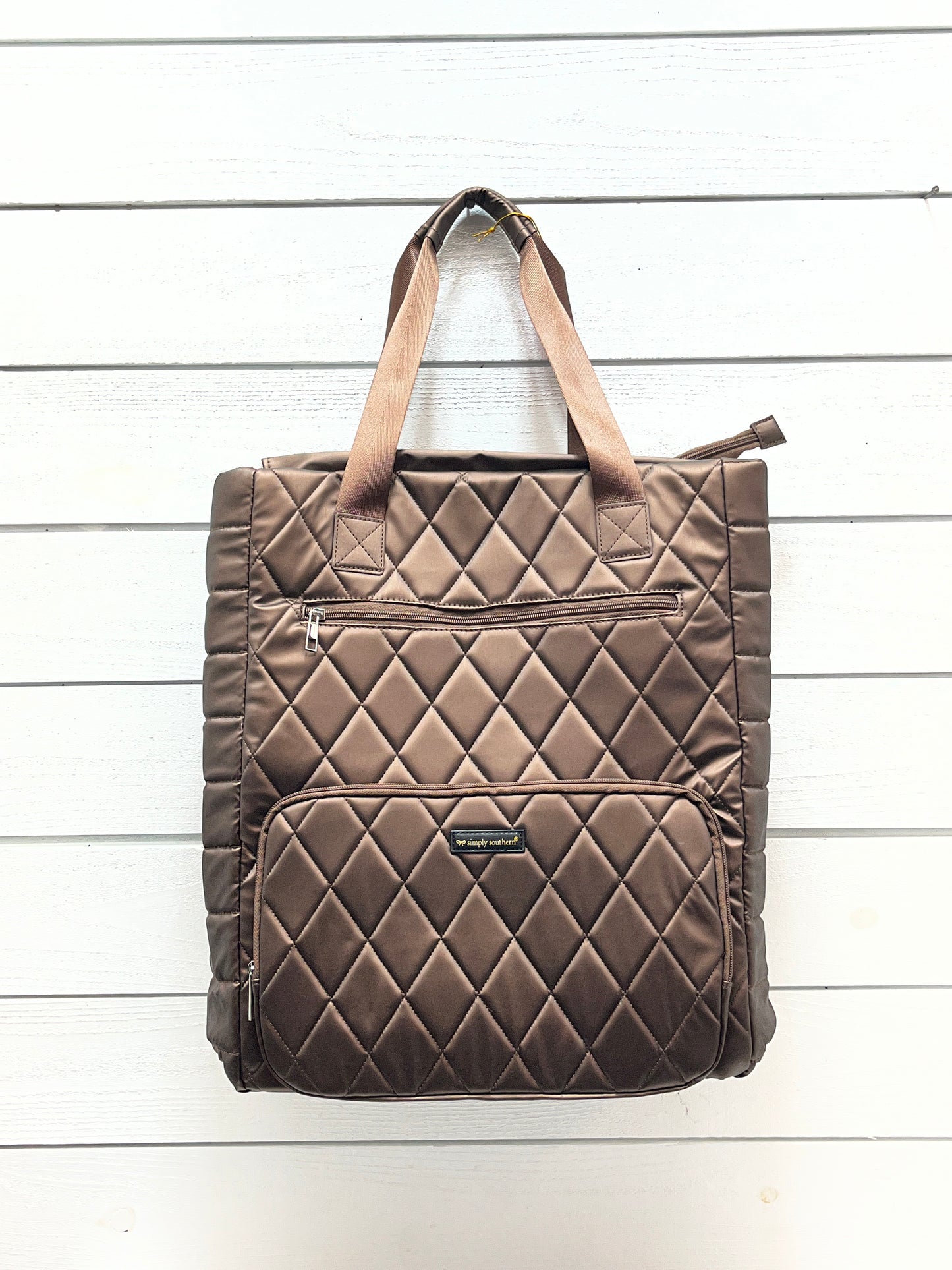 Simply Southern Swivel Roll Tote- Copper