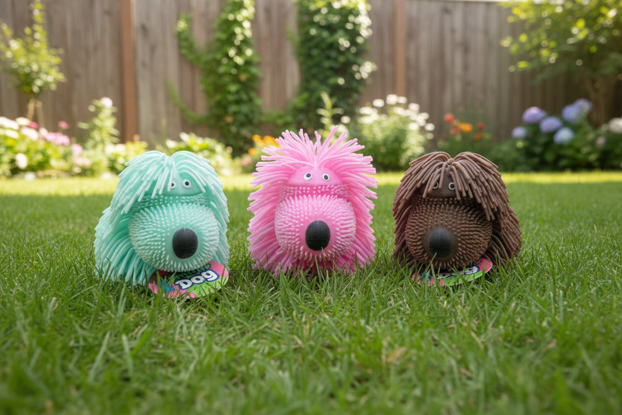 Cute Puppy Puffer - Mini Shaggy Dog