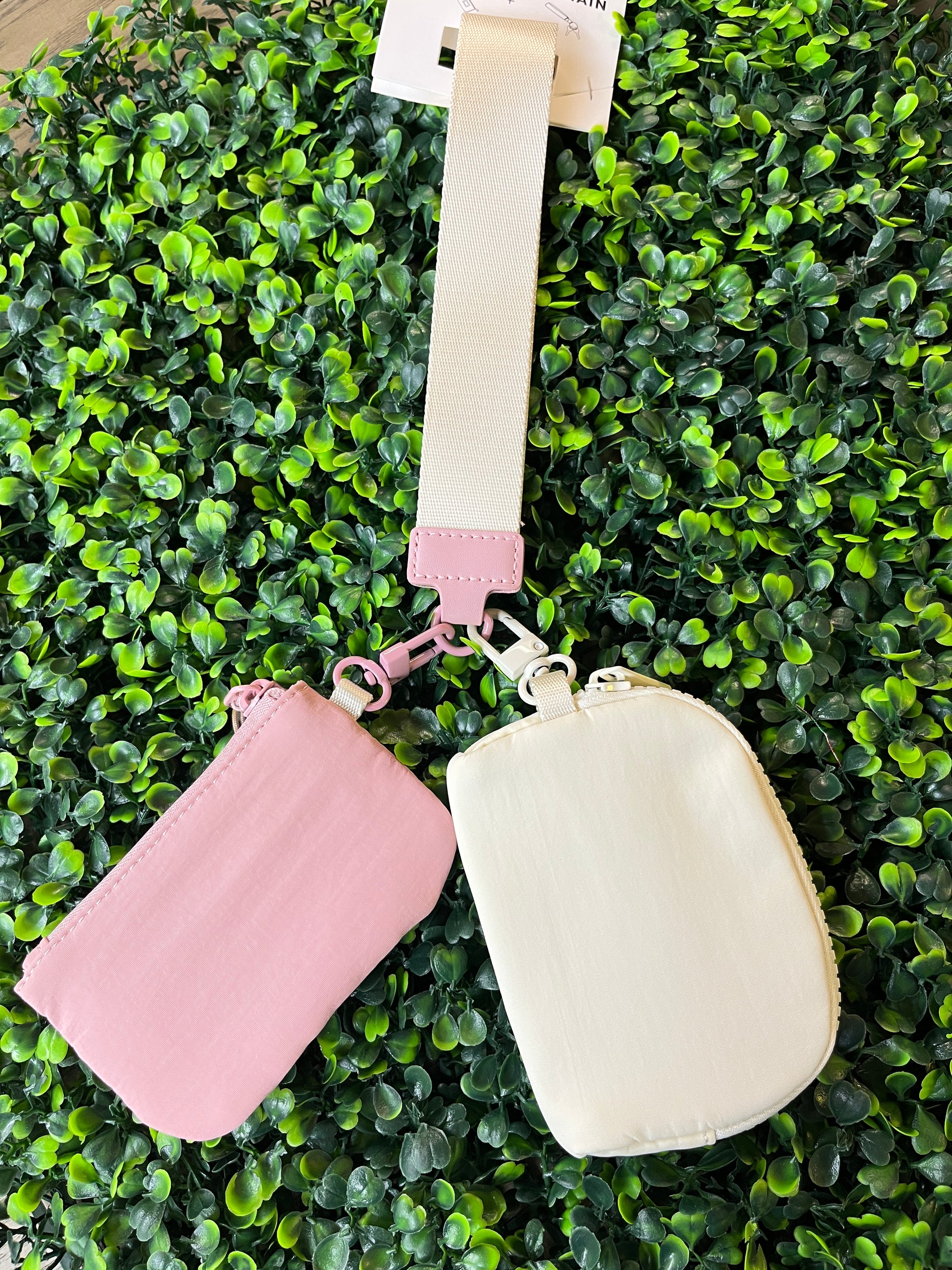 Dual Pouch Wristlets