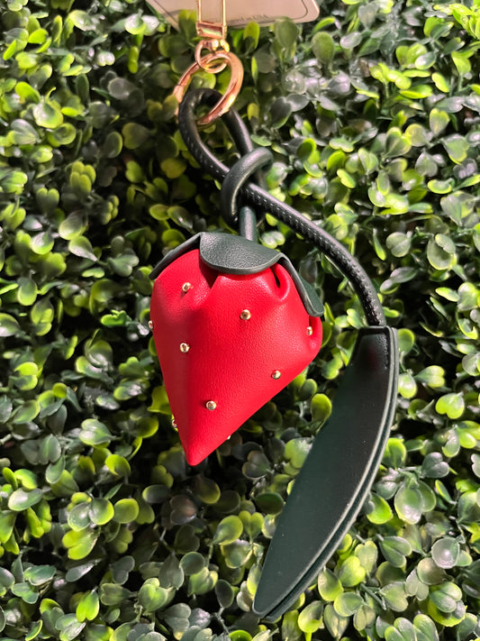 Strawberry Bag Charms