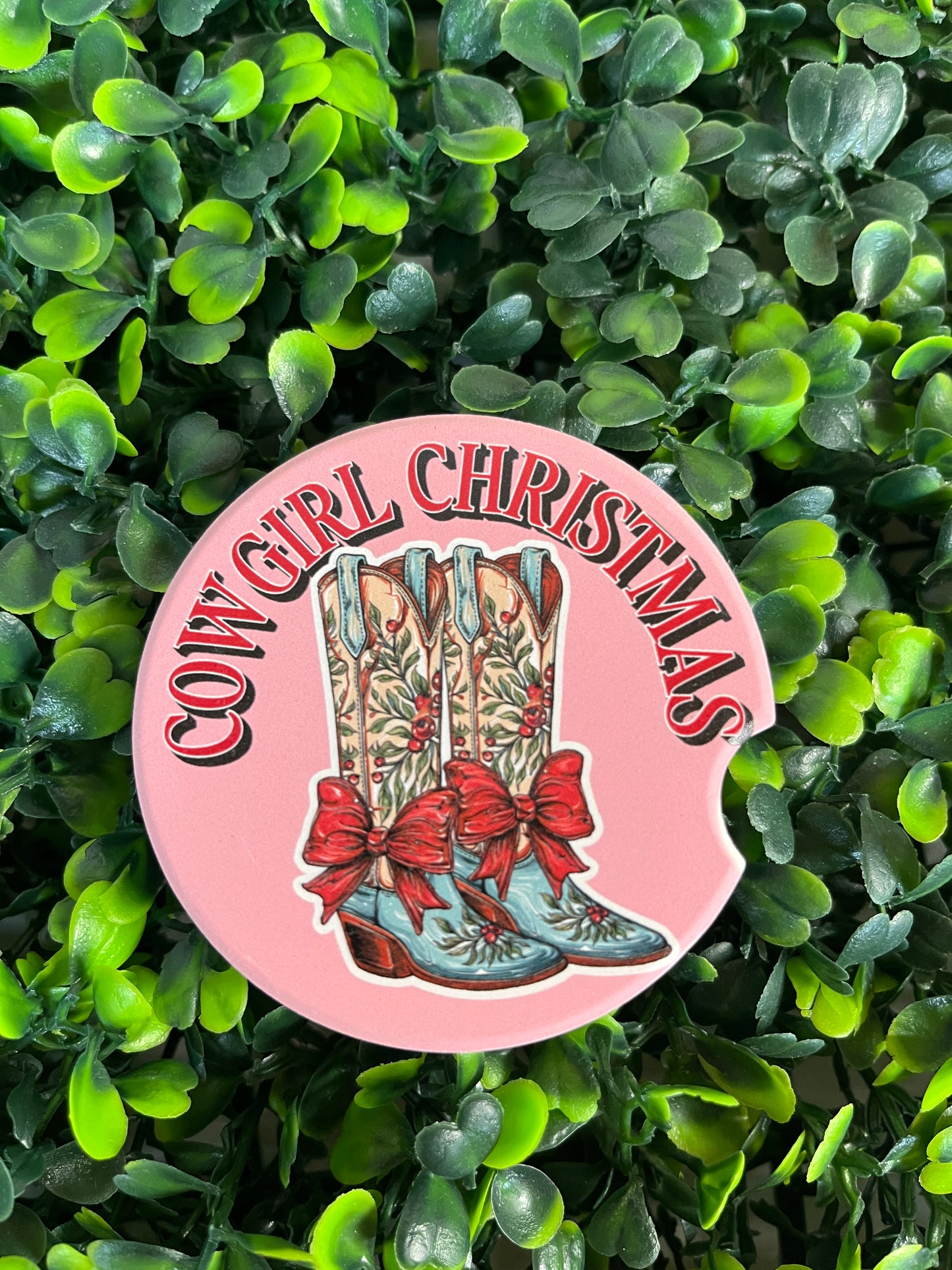 Simply Southern Christmas Car Coasters