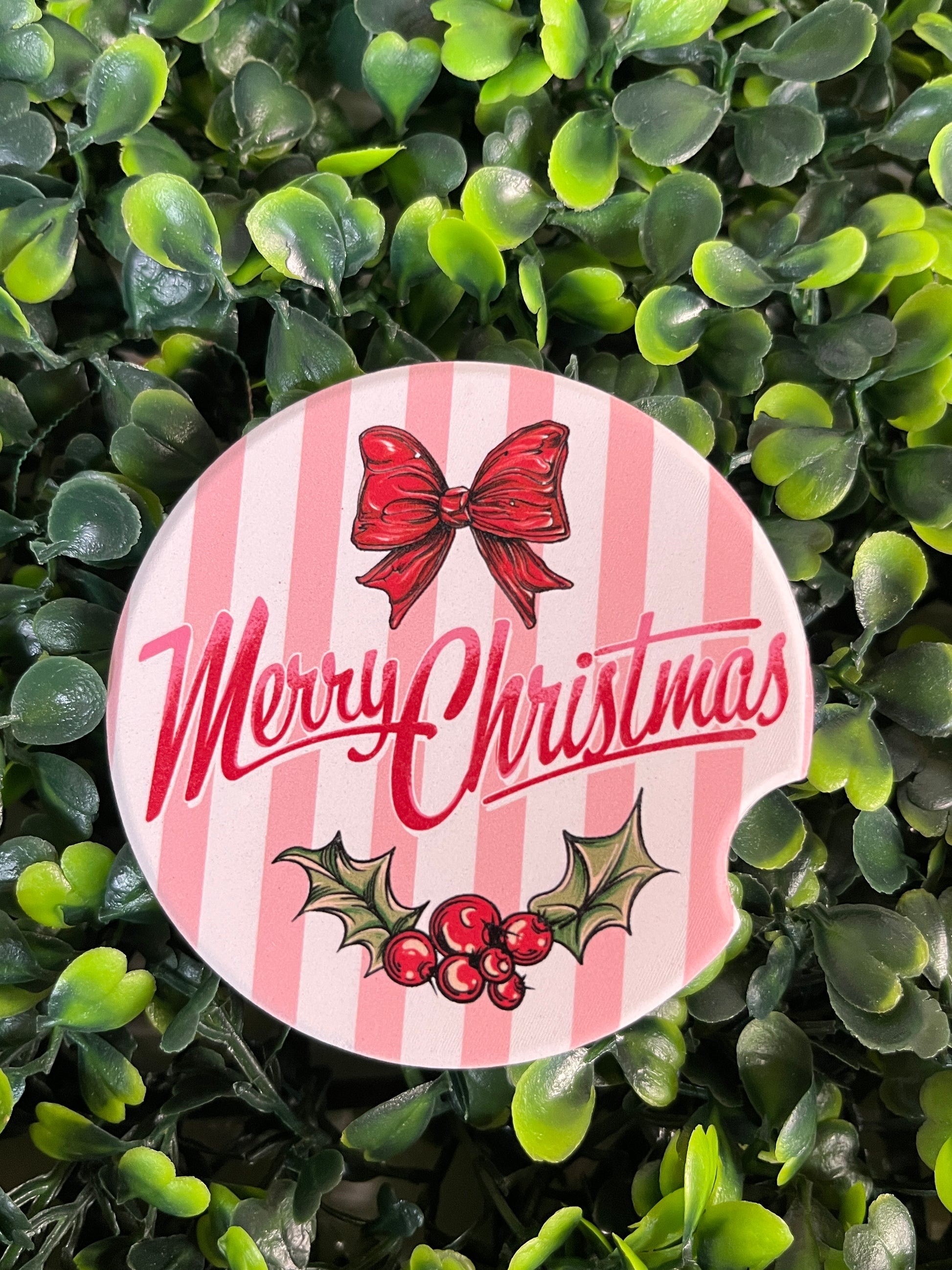 Simply Southern Christmas Car Coasters