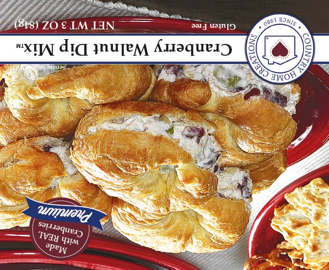 Country Home Creations Cranberry Walnut Dip Mix