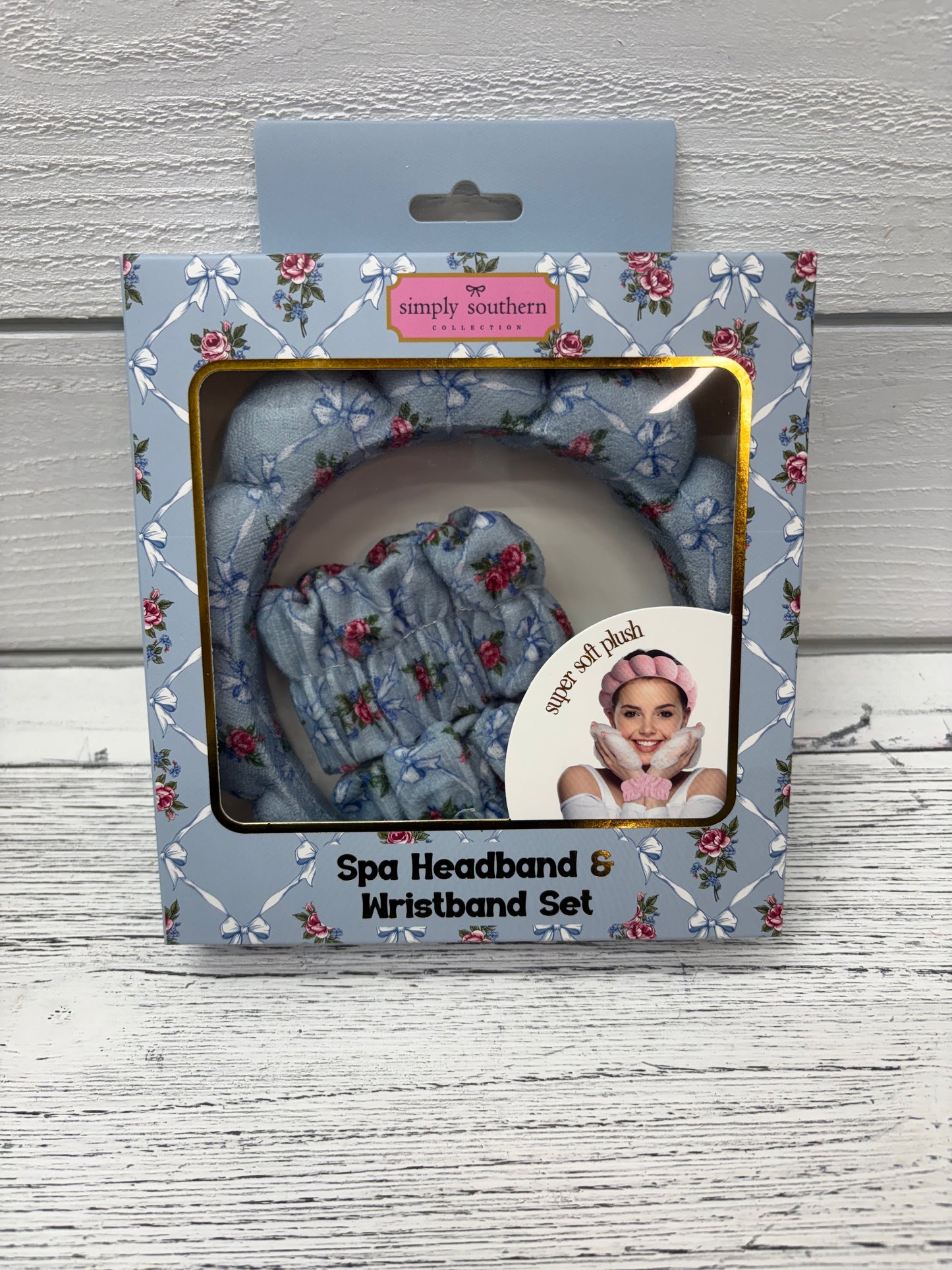 Simply Southern Spa Headband & Wristband Set