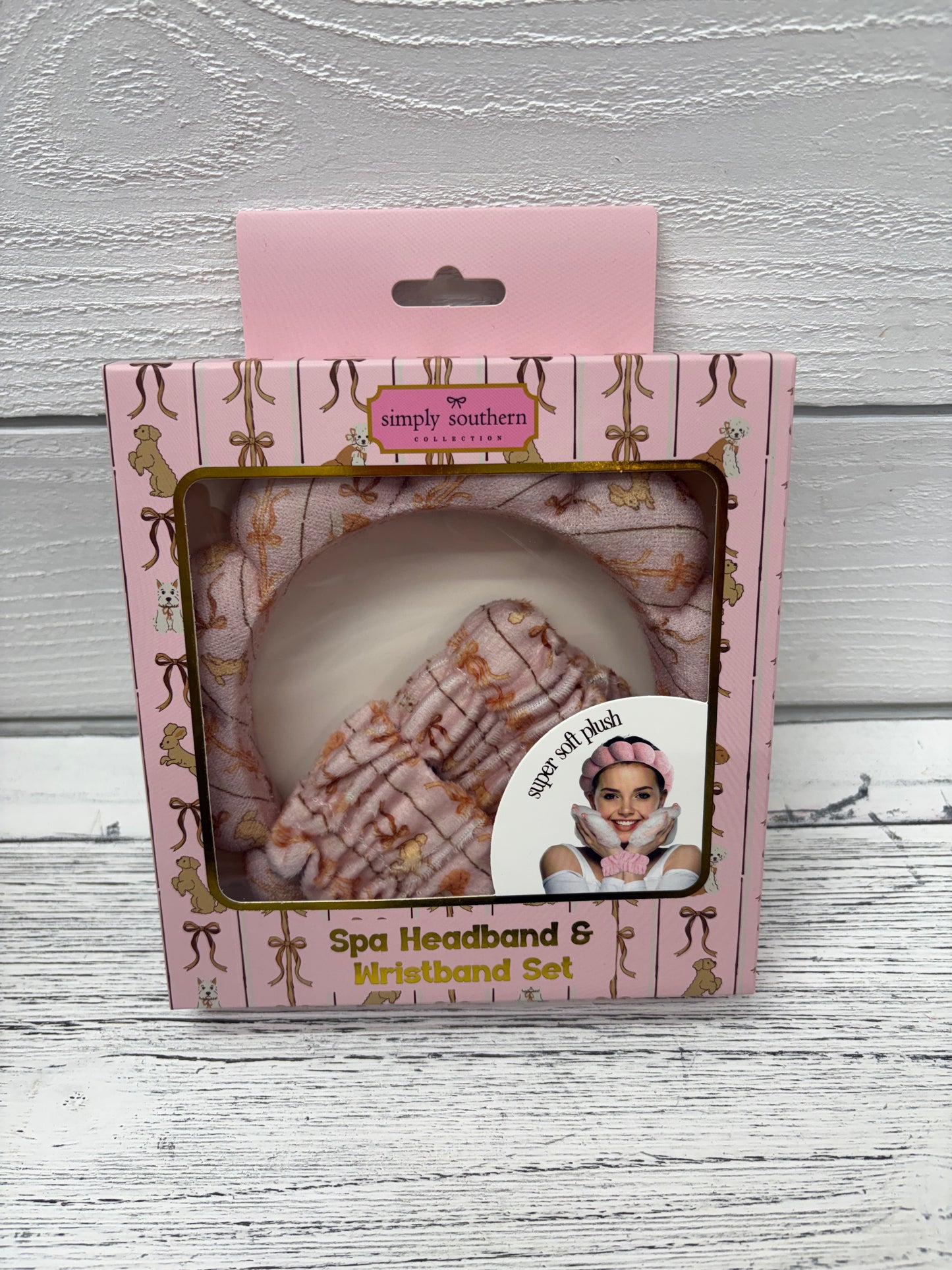 Simply Southern Spa Headband & Wristband Set