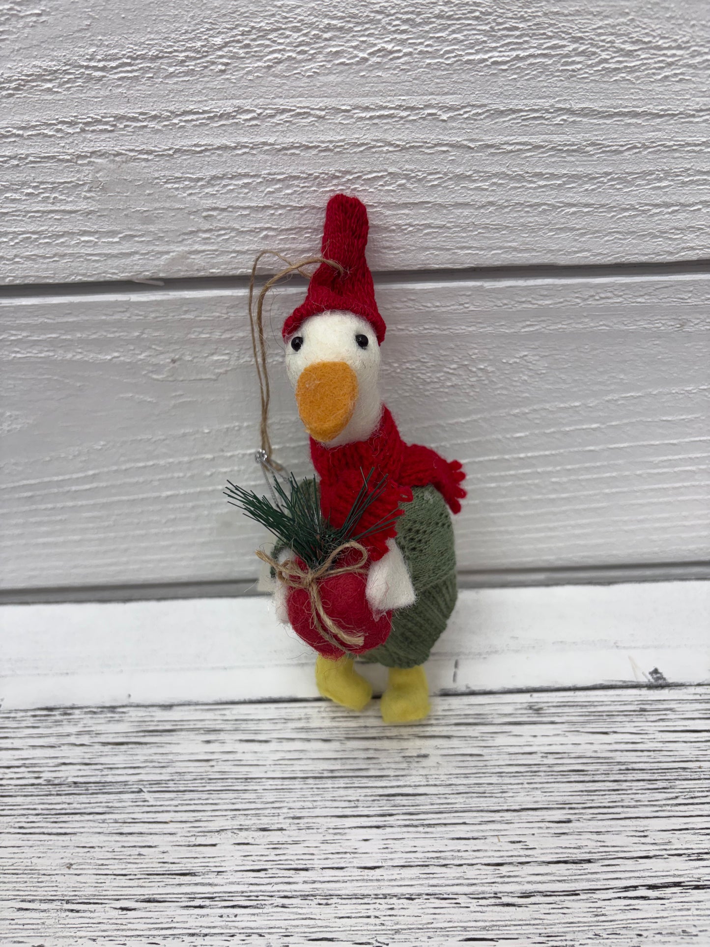 Christmas Goose Ornaments