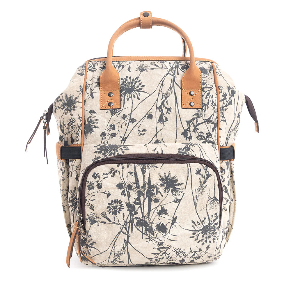 Myra Mesa Flowers Diaper Bag