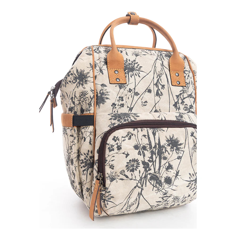 Myra Mesa Flowers Diaper Bag