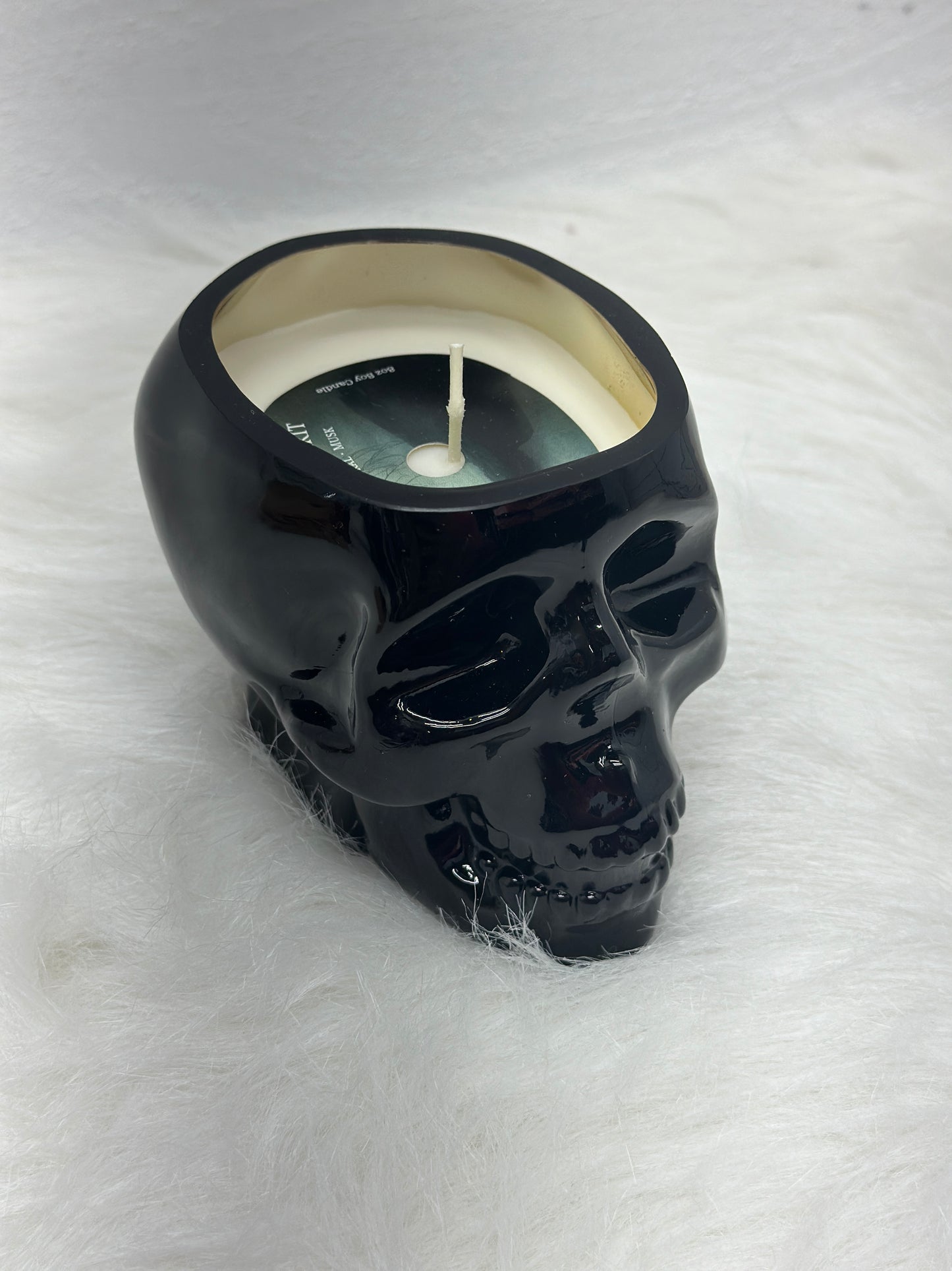 Milk House Candles- Halloween Skulls