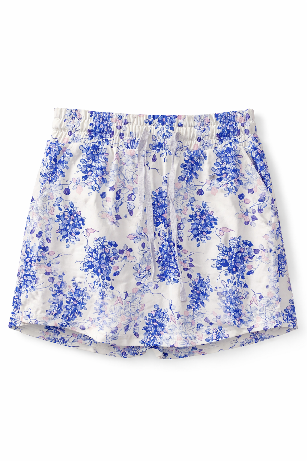 Simply Southern Blue Floral Skort