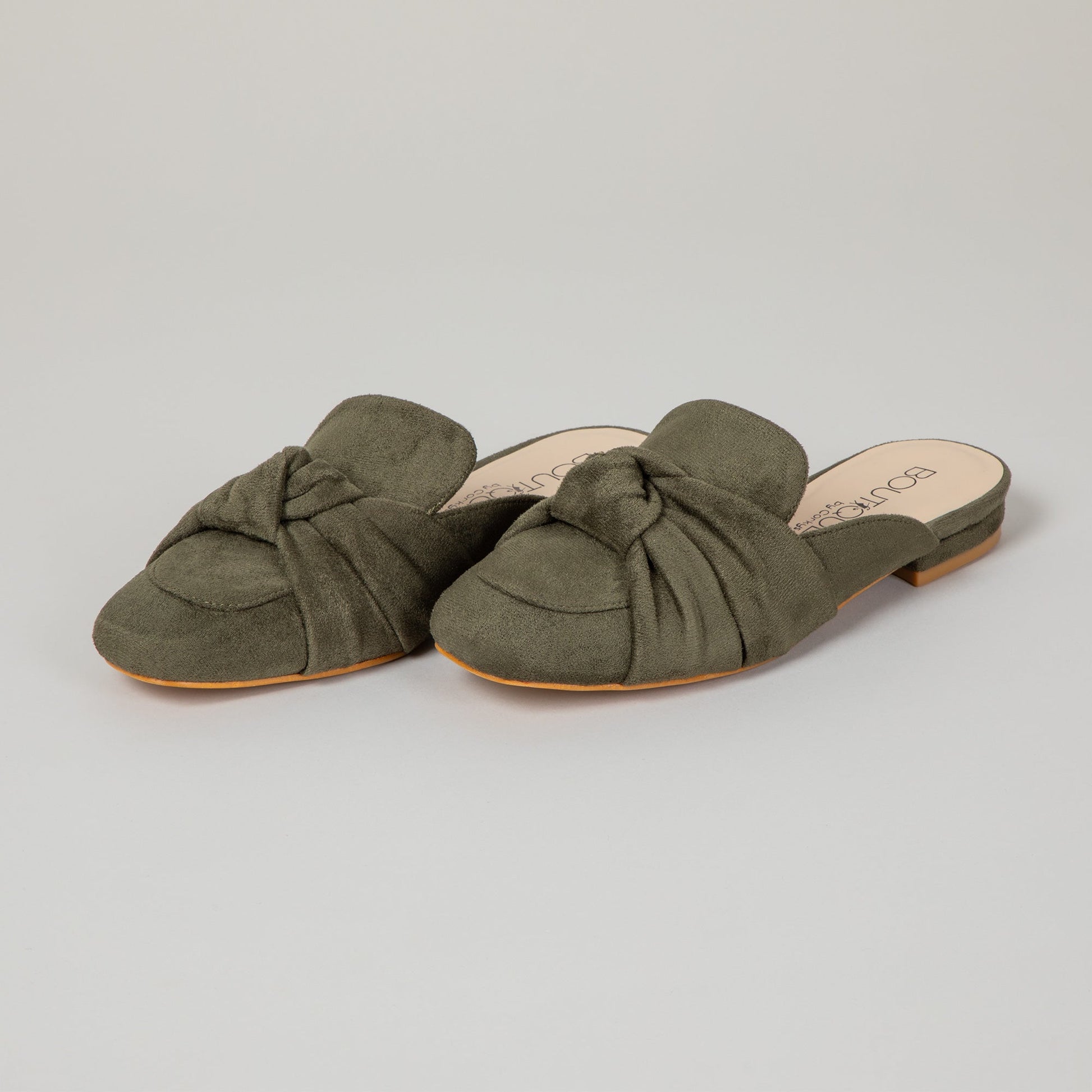 Corky’s Olive Cider Mule Shoes