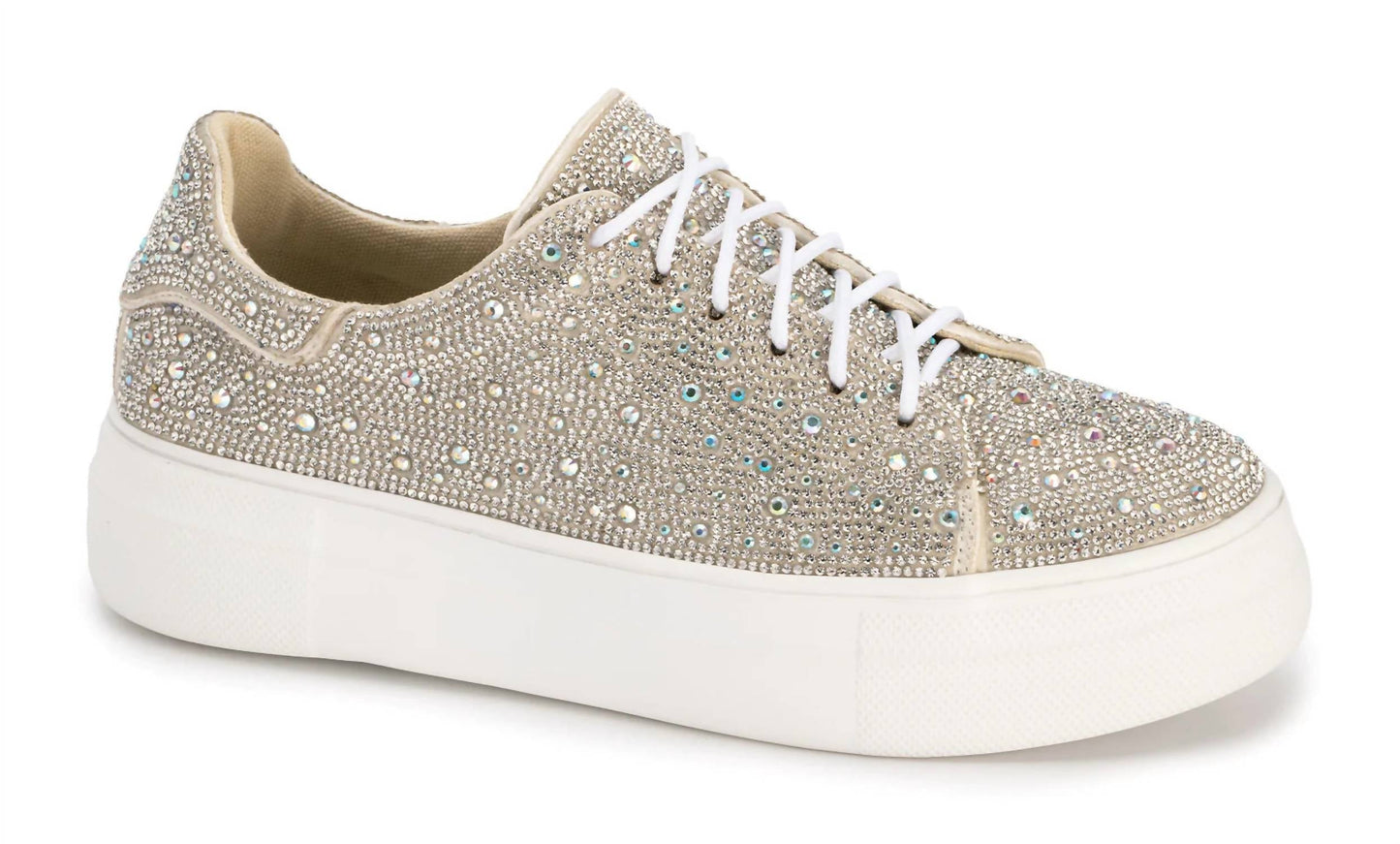 Corky’s Clear Rhinestones Bedazzle Sneaker